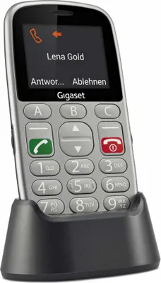 Produktbild von Gigaset GL390 Titan silber mit Ladeschale