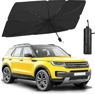 Produktbild von Famanu Sonnenschutz für Auto - effektive UV-Beschichtung - 140 x 80 cm