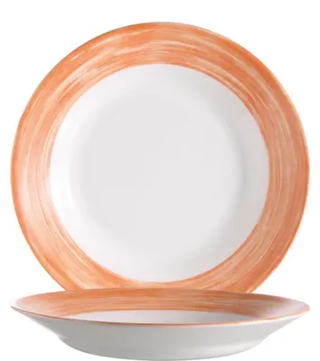 Produktbild von Brush Orange Teller tief 22,5cm - 6 Stück