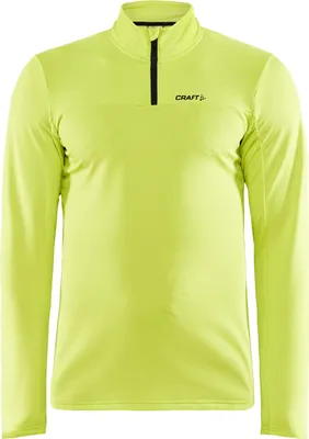 Produktbild von Craft Herren Funktionsshirt Skipullover Midlayer Half Zip Core Gain, Farbe:Gelb, Artikel:-645000 scream, Größe:2XL