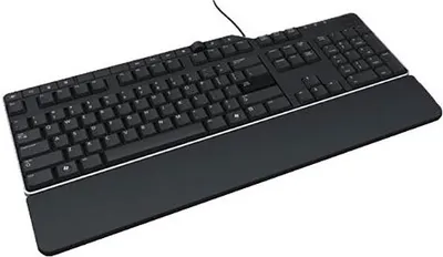 Immagine prodotto di DELL KB522, Dimensioni standard (100 %), Cavo, USB, QWERTY, Nero