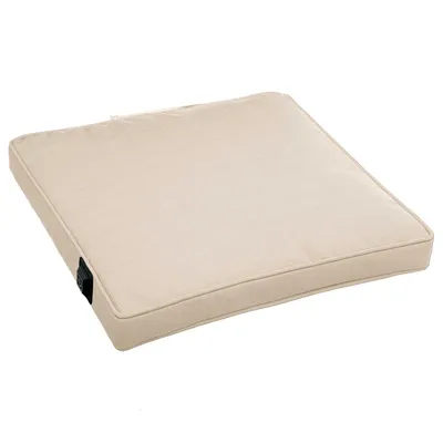 Image de Warmpi® Outdoor Siège chauffant sans fil - Beige - avec banque d'énergie de 10 000 mAh - 3 niveaux de chauffage - hydrofuge - 40×40×5 cm