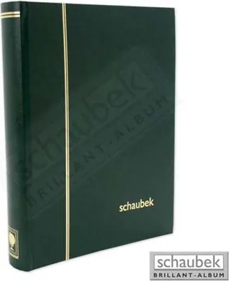 Produktbild von Schaubek E5070/4 Einsteckbuch grün, 230 mm x 310 mm 64 Seiten weiß