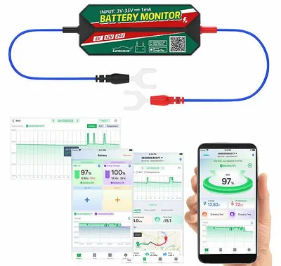 Image de Contrôleur de batterie 6 V à 24 V connecté