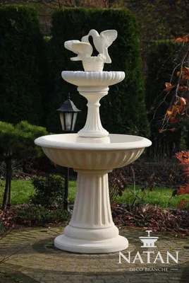 Produktbild von Zierbrunnen Springbrunnen Skulptur 171cm Brunnen Deko Garten Fontaine Teich