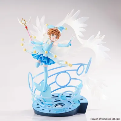 Zdjęcie produktu dla Statuetka PVC Cardcaptor Sakura 1/7 Sakura Kinomoto Battle Costume Water Ver. 36 cm