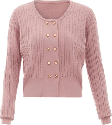Produktbild von NAEMI damen strickjacke - pink, XS/S