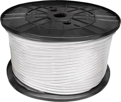 Zdjęcie produktu dla Wąż elektryczny Sediles biały 2 x 0,75 mm 400 m h05vvh2-f cewka