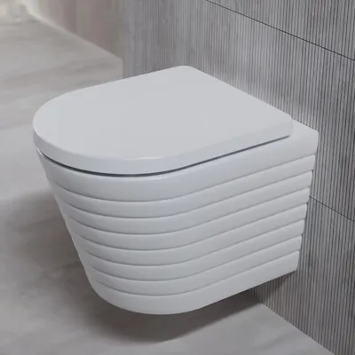 Produktbild von Steinberg Serie 710 Wand-WC, inklusive WC-Sitz mit Absenkautomatik, 7101804W