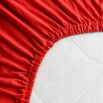 Zdjęcie produktu dla Prześcieradło Jersey Top 90x200 cm czerwone