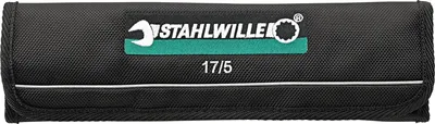 Produktbild von Stahlwille 17/5 Ratschen-Ringmaulschlüssel Set 5-tlg. in robuster Rolltasche