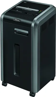 Produktbild von Fellowes 225i, Streifenzerkleinerung, 24 cm, 5.8 mm, 60 l, 4 Rad/Räder, 4800 mm/min
