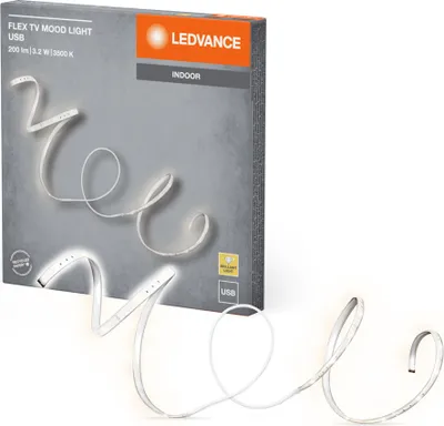 Produktbild von LEDVANCE 4058075666894, Universalstreifenleuchte, Ambiente, Drinnen, Klebeband, Weiß, Polyurethan