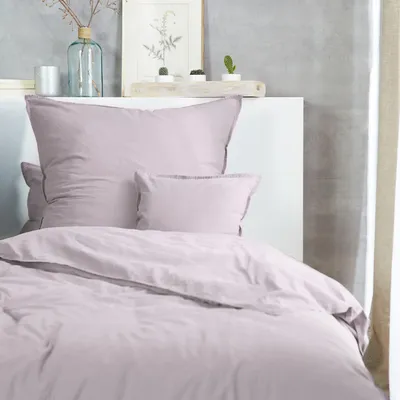 Produktbild von Vario Bettwäsche Renforce, Stone washed kitt, 240 x 240 cm, 240 x 220 cm