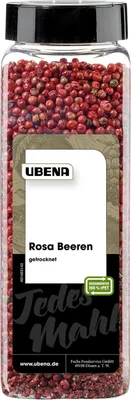 Produktbild von Ubena Rosa Beeren ganz getrocknet mildes fruchtiges Aroma 250g