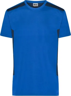 Produktbild von Men`s Workwear T-Shirt - STRONG - royal/navy, Gr. L