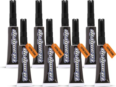 Produktbild von Gel-Sekundenkleber extra stark, tropffrei, für Holz, Metall und Kunststoff, wasserresistent, schnell haftend, Reparaturen & Basteln, 2×3g 8er-Pack