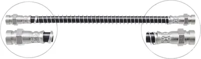 Produktbild von A.B.S. SL 5819 Bremsschlauch Hinten Links für HYUNDAI GETZ (TB)