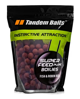 Image de SuperFeed Bouillettes 18mm/1 kg Pure Fish&Robin Red