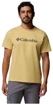 Obrázok produktu pre Tričko Columbia CSC Basic Logo, žlté, krátky rukáv, pánske