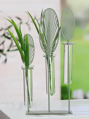 Produktbild von Gilde Hänge-Vase mit Reagenzglas "Forestal" 52757