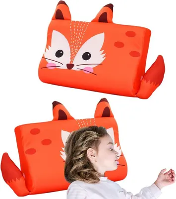 Obrázok produktu pre Ergonomický detský vankúš Calmly, priedušný, líška, pre zdravý spánok