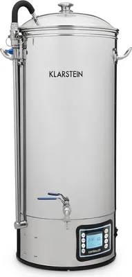 Obrázok produktu pre Klarstein, súprava na varenie piva, rmutovací kotol, 3000W, nádrž 50 l, čerpadlo