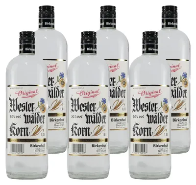 Produktbild von Birkenhof Westerwälder Korn (6 x 1,0L)