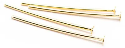 Produktbild von Vintageparts Nietstifte 18k Gold, 20 mm, 10 Stück