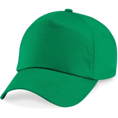 Produktbild von Beechfield Uni Baseball Kappe Junior Original einfarbig RW217 (Einheitsgröße) (Kellygrün)