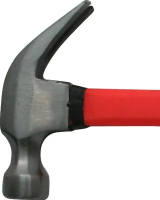 Productafbeelding van Klaphamer, latthammer, timmermanshamer, hamer, spijkerhamer, 280 mm, glasvezel