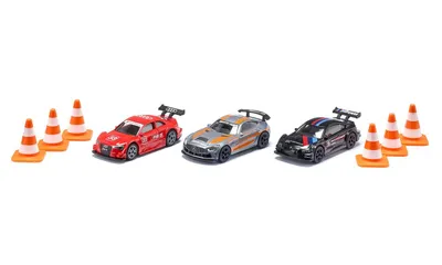 Zdjęcie produktu dla Siku Gift set race, Zestaw pojazdów i torów, 3 lat(a), Plastik, Metal, Wielobarwny