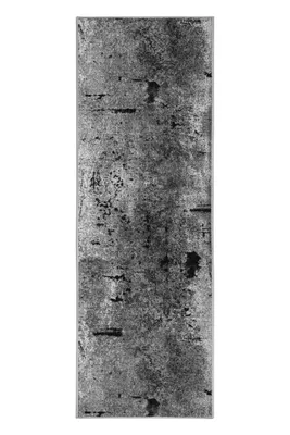 Produktbild von Läufer MARL 80x500 cm Kurzflor Designer Teppichläufer in Grau Antirutsch Gel Basis Teppich