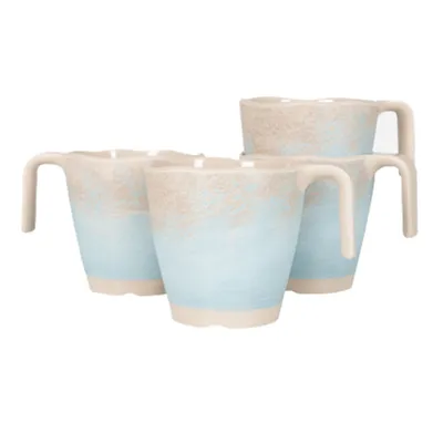 Immagine prodotto di 4 tazze da caffè / mug / caffettiera - Stone Line Beige