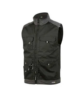 Immagine prodotto di Gilet estivo bicolore, NERO/GRIGIO CEMENTO, taglia 4XL