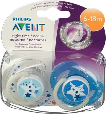 Immagine prodotto di Avent Ultra Air Animals Succhietto Penguin/Turtle Maschio 6-18 Mesi 2 Pezzi