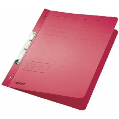 Produktbild von LEITZ Einhakhefter 3746 Karton rot DIN A4, 50 St.
