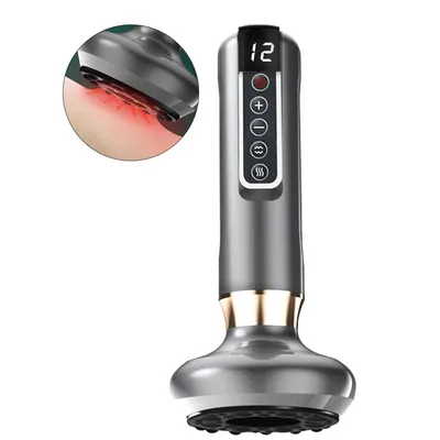 Produktbild von Schröpfmassagegerät gegen Cellulite, Cellulite Massager, 12 Stufen, Körpermassagegerät mit Wärmefunktion, für Bauch, Beine, Arme und Taille