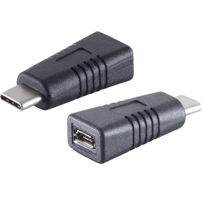 Produktbild von Adapter USB C auf Micro USB 2.0 OTG Konverter USB C Adapter für Samsung Huawei
