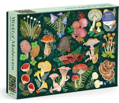 Produktbild von World of Mushrooms. 1000 Piece Puzzle
