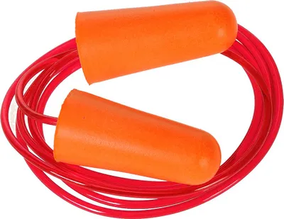 Produktbild von Ohrstöpsel aus PolyurethanSchaum mit Schnur (200 Paar) - Orange