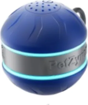 Produktbild von INF Interaktives Haustierspielzeug für Katzen - Intelligenter Teaser-Tumbler-Ball Blau