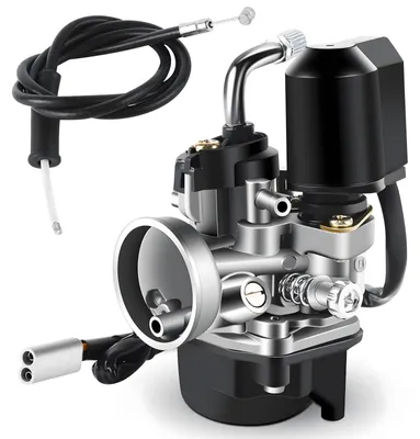 Productafbeelding van Carburateur scooter - 17,5 mm - Elektrische choke - 50cc