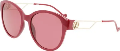 Produktbild von Liu Jo Ovale Damen-Sonnenbrille aus Acetat und Metall LJ762SR