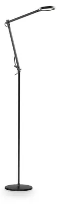Obrázek produktu pro Moderní stojací lampa Futura Aluminium-Plastic Black Led 12,5W 4000K