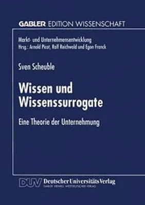 Obrázok produktu pre Wissen und Wissenssurrogate
