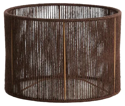 Produktbild von Light & Living - lampenschirm - Tossa - braun - textil - Ø 30cm - E27 - 2230953