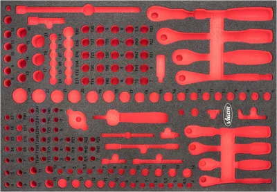 Zdjęcie produktu dla VIGOR V6821-L Kuweta z miękkiej pianki ∙ pusta ∙ 563 mm x 393 mm x 35 mm