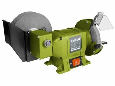 Obrázok produktu pre EXTOL CRAFT Brúska dvojkotúčová na mokré brúsenie, príkon 250W, kotúč 200mm a 150mm