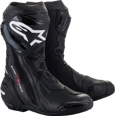 Produktbild von Alpinestars 2220121-10-45, Männlich, Erwachsener, Rennsportstiefel, Schwarz